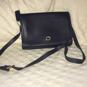 Blue COACH bag